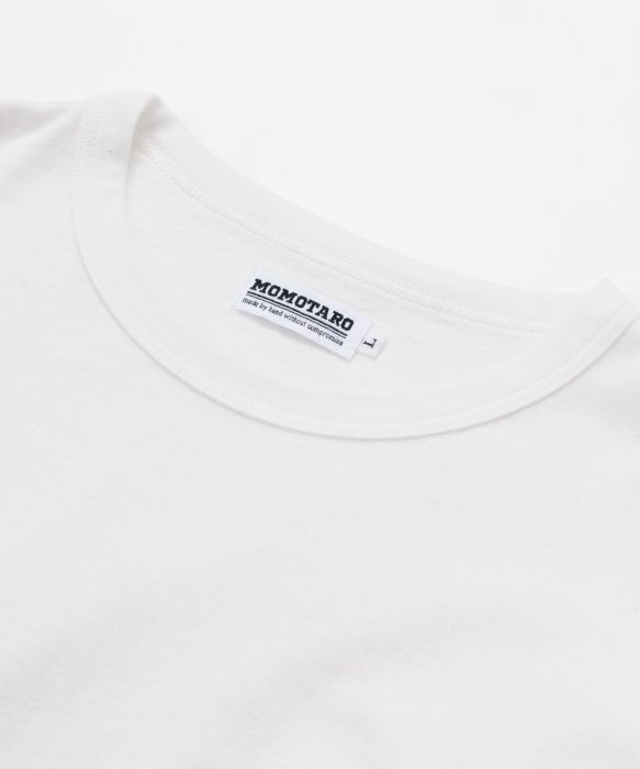 Momotaro MTS0050M31 8,5oz Logo Tshirt White