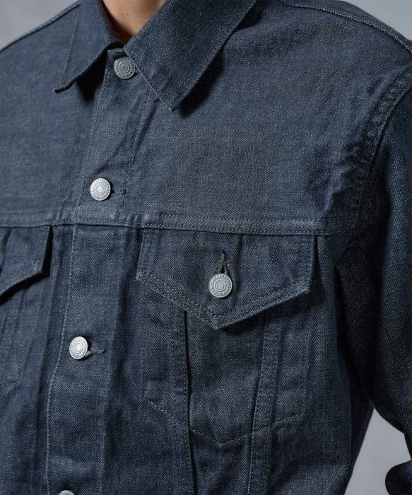 Momotaro 3105-70G 14oz Grey Denim Jacket